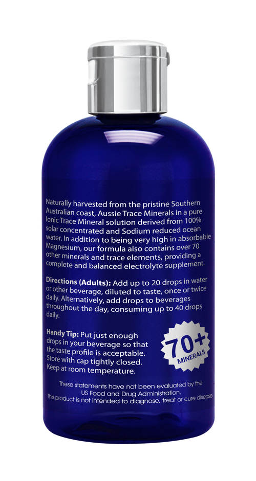 Aussie Trace Minerals  Complete Liquid Electrolytes - 8oz / 240ml