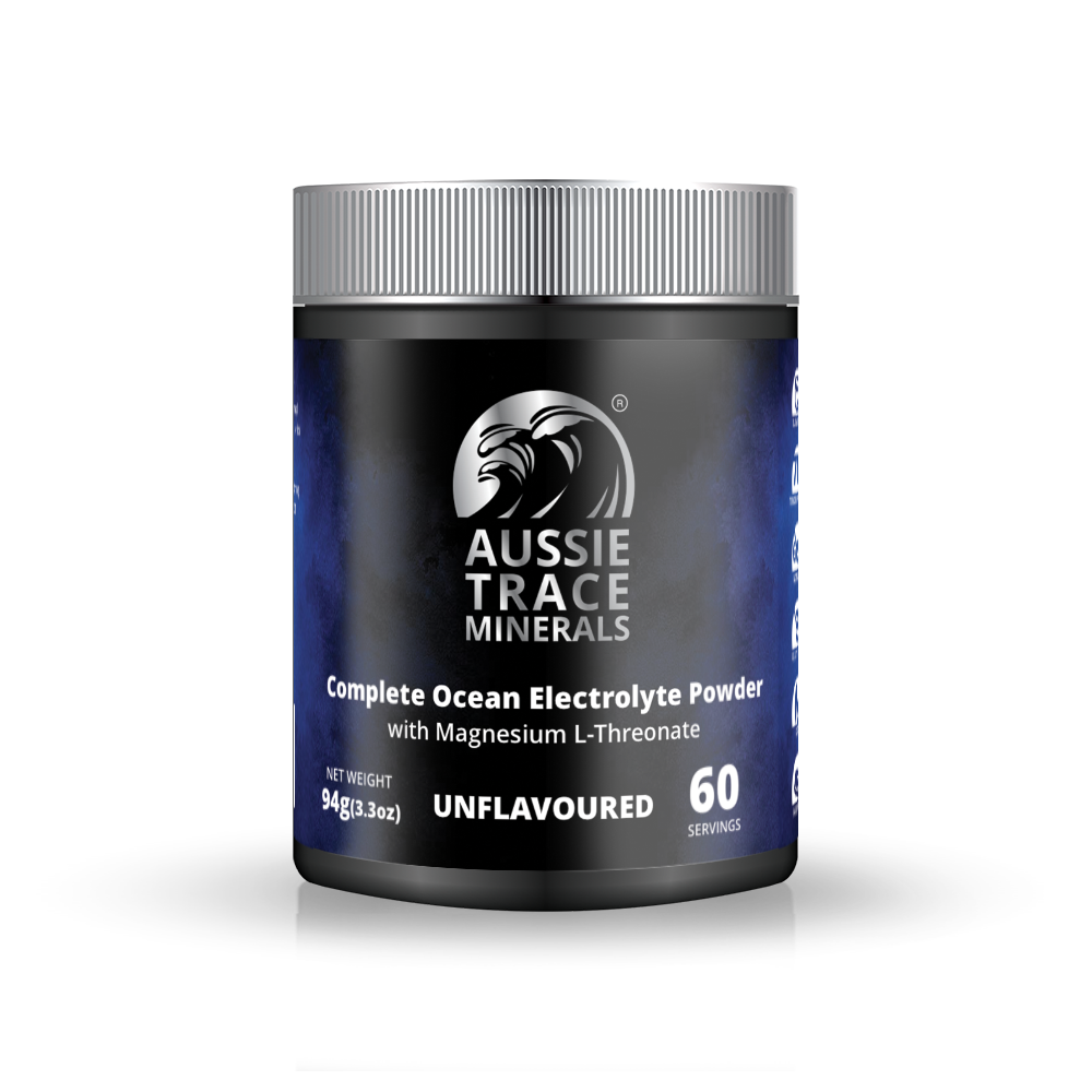 AU - Complete Ocean Electrolyte Powder with Magnesium L-Threonate - 60 servings