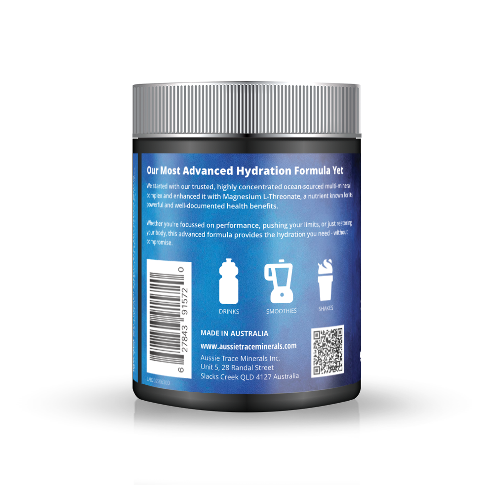 AU - Complete Ocean Electrolyte Powder with Magnesium L-Threonate - 60 servings