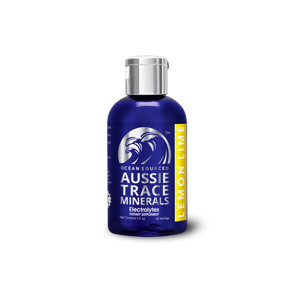 Aussie Trace Minerals – Organic Lemon Lime Liquid Electrolytes