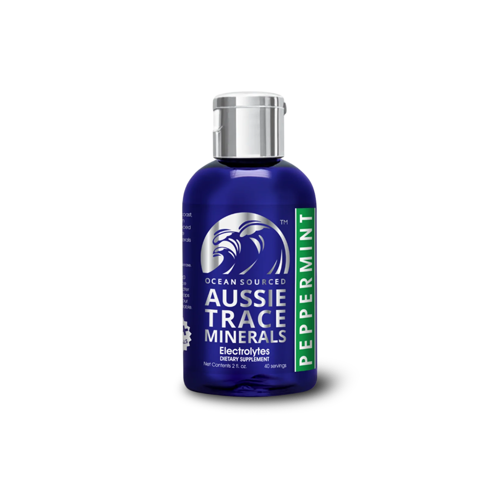 Aussie Trace Minerals – Organic Peppermint Liquid Electrolytes